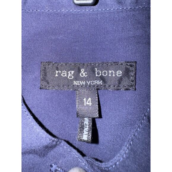 RAG & BONE Louisa Sleeveless Poplin Dress $328.00 Size 8 - Picture 6 of 7